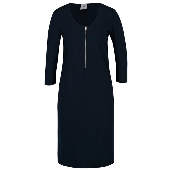 Rochie bleumarin cu maneci 3/4 pentru alaptat Mama.licious Carla