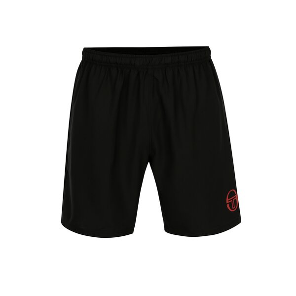 Pantaloni scurti negri cu buzunare pentru barbati - Sergio Tacchini Magma