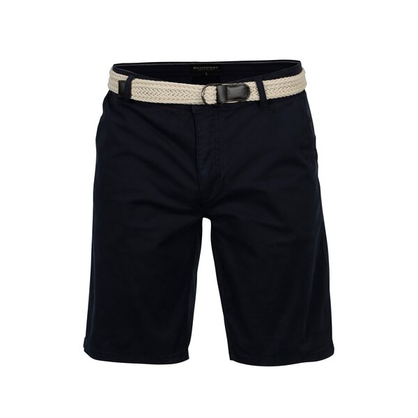 Pantaloni scurti bleumarin cu curea pentru barbati Broadway Wayne