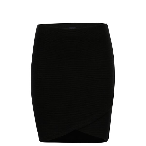 Fusta neagra cu talie elastica Broadway Bobbi