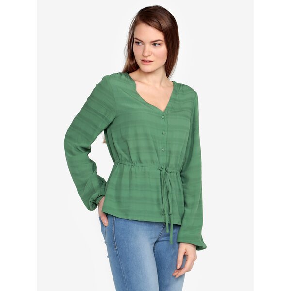 Bluza verde cu model fin - VERO MODA Sophia