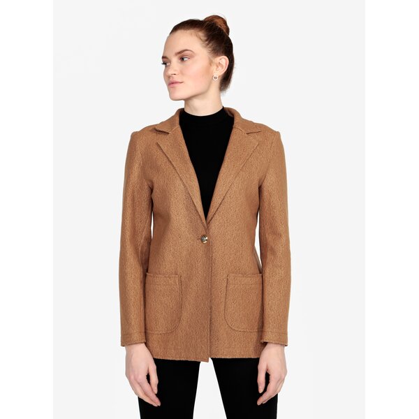Sacou maro cu model discret - ZOOT