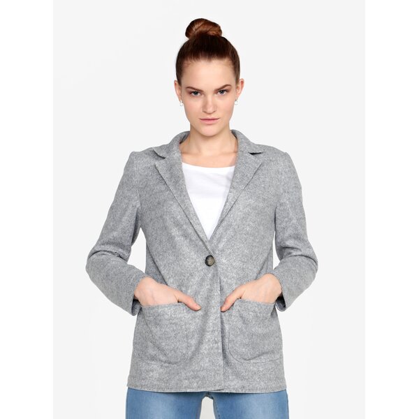 Sacou gri cu model discret - ZOOT