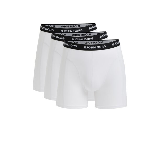 Set de trei perechi de boxeri albi - Björn Borg