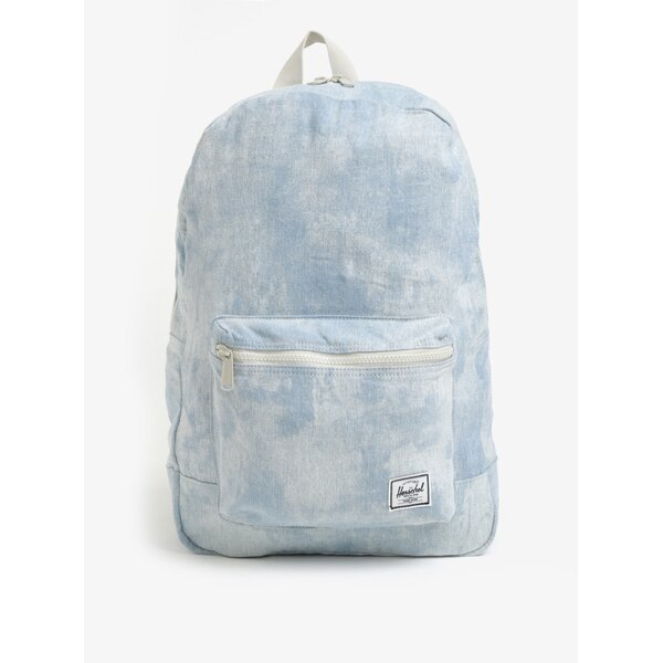 Rucscac din denim albastru cu alb Herschel Daypack 24,5 l