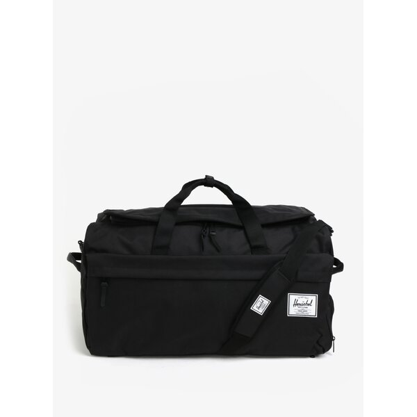 Geanta de voiaj neagra cu barete ascunse Herschel Outfitter 63 l