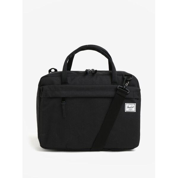 Geanta pentru laptop neagra cu bareta detasabila Herschel Gibson 15 l