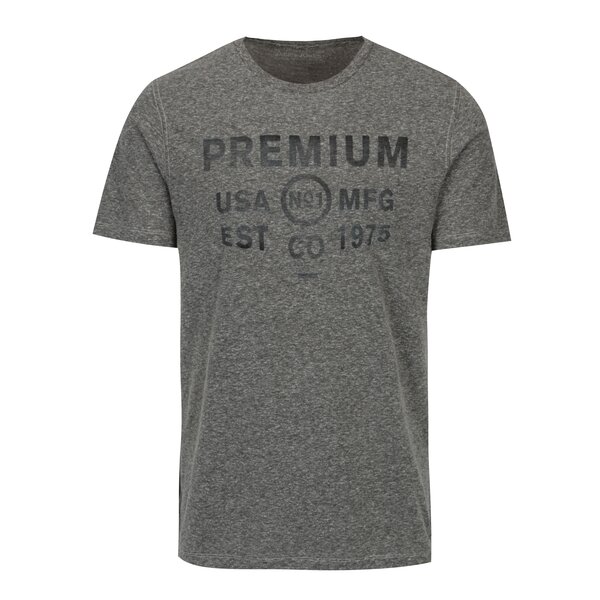 Tricou gri cu print - Jack & Jones Tokyo