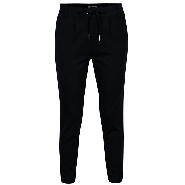 Pantaloni bleumarin cu siret in talie ONLY Poptrash