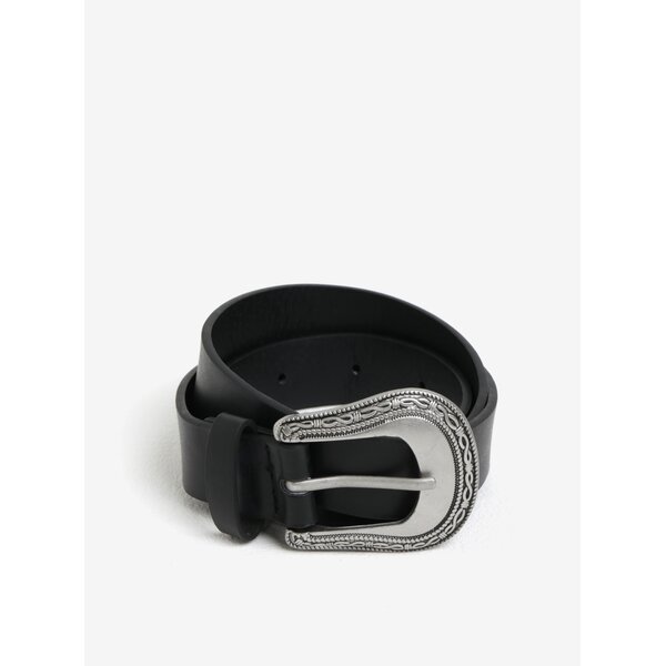 Curea neagra cu catarama decorativa Dorothy Perkins