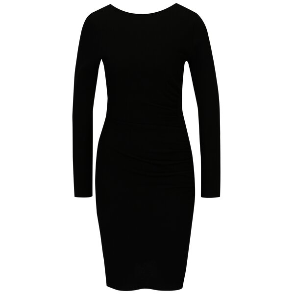 Rochie neagra cu maneci lungi Dorothy Perkins