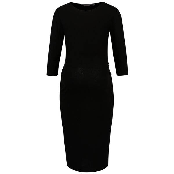 Rochie neagra cu maneci 3/4 Dorothy Perkins Maternity