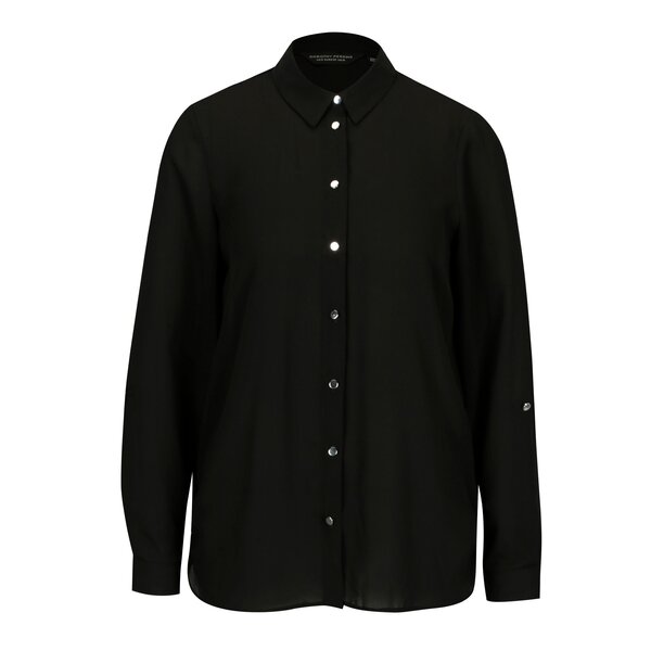 Camasa neagra cu capse Dorothy Perkins
