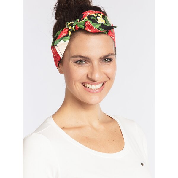 Bentita neagra cu model floral - Blutsgeschwister