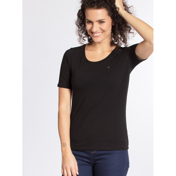 Tricou basic negru - Blutsgeschwister