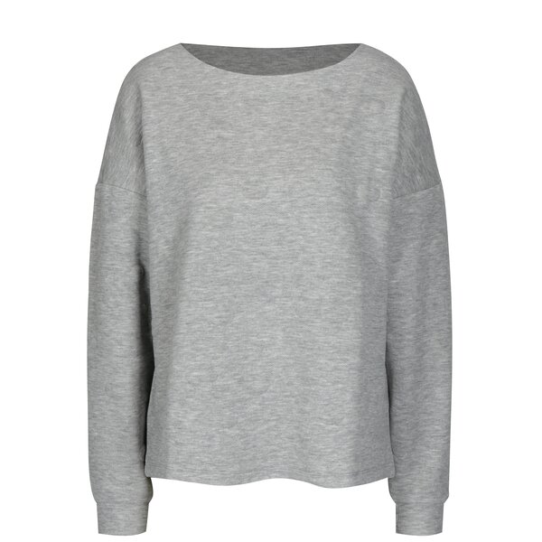 Bluza gri melanj cu buline Jacqueline de Yong Arra