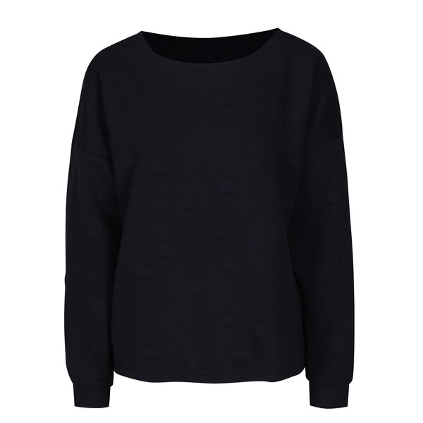 Bluza bleumarin cu decolteu barcuta Jacqueline de Yong Arra