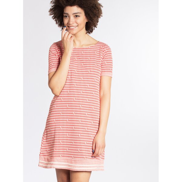 Rochie rosie cu imprimeu - Blutsgeschwister