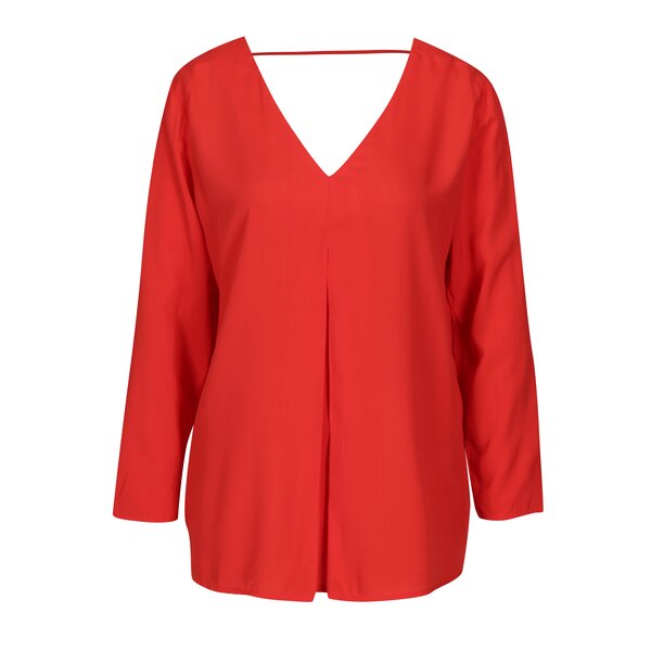 Bluza rosie cu decupaj ONLY Nova