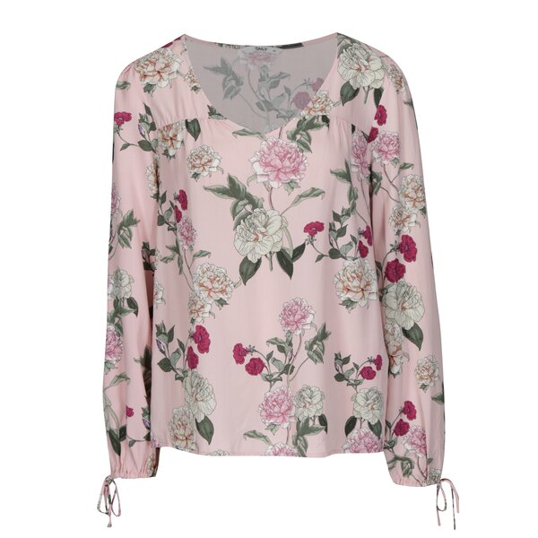 Bluza roz cu print floral - ONLY Paris