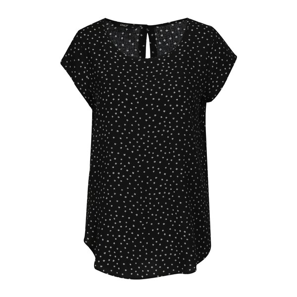 Bluza neagra cu print - ONLY Nova