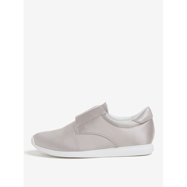 Pantofi sport gri cu aspect lucios pentru femei Vagabond Kasai
