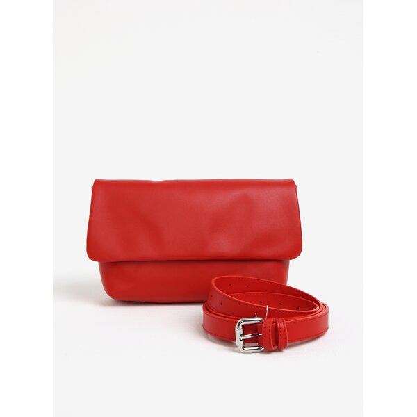 Geanta clutch rosie din piele Vagabond Copenhagen