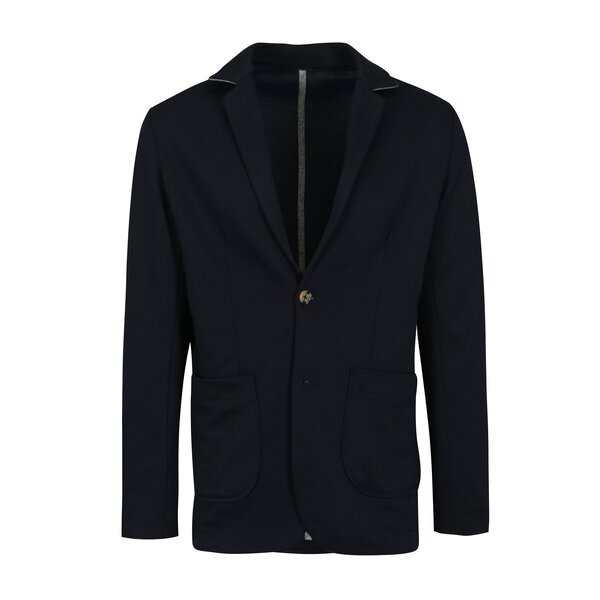 Sacou bleumarin cu model discret Jack & Jones Geff