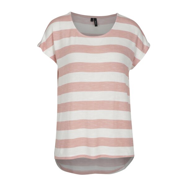 Tricou lejer cu dungi late VERO MODA Wide