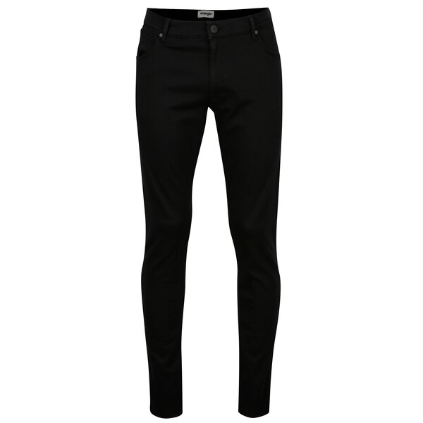 Blugi negri slim fit pentru barbati - Wrangler Larston