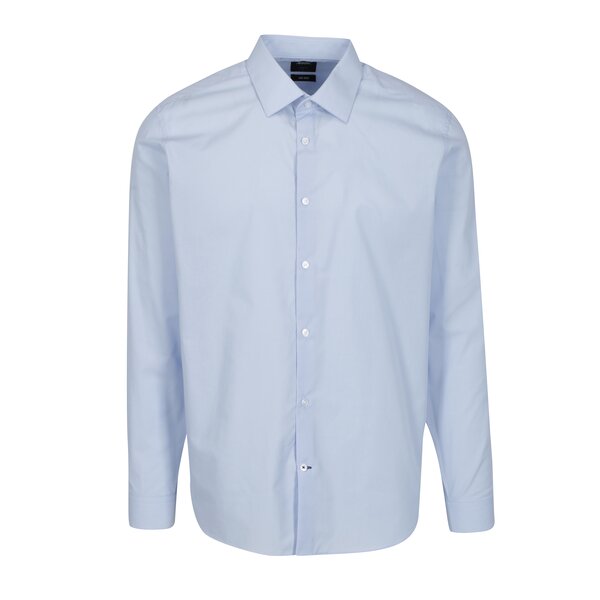 Camasa slim fit bleu pentru barbati - Burton Menswear London