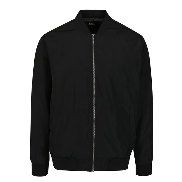 Jacheta bomber neagra pentru barbati - Burton Menswear London