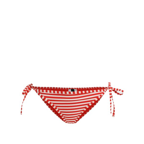 Slip rosu&crem pentru costum de baie - Y.A.S Samui