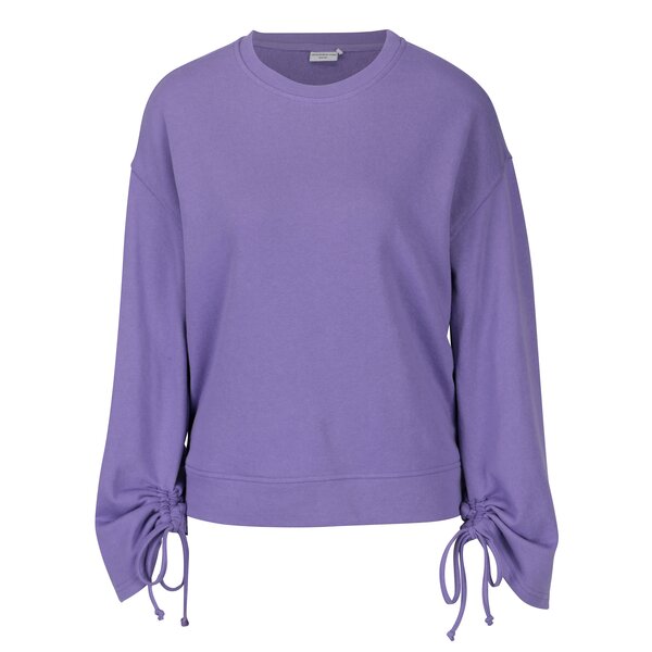 Bluza mov cu snur pentru ajustarea manecilor Jacqueline de Yong Alpha
