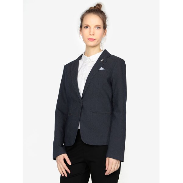 Sacou bleumarin cu model pentru femei - s.Oliver