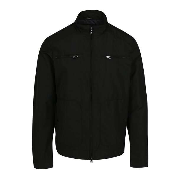 Jacheta lejera neagra pentru barbati Geox