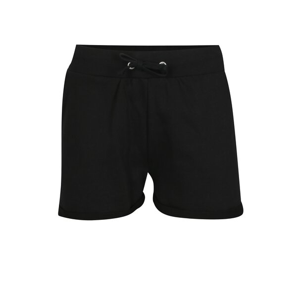 Pantaloni scurti negri cu snur Noisy May Lucky