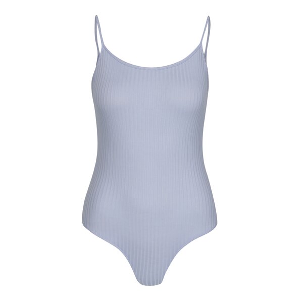 Body albastru deschis cu model in relief - TALLY WEiJL