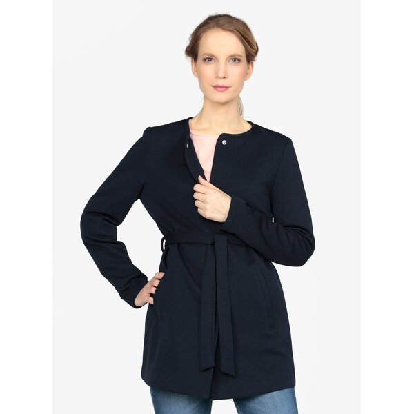 Pardesiu bleumarin cu umeri intariti - VERO MODA Mira