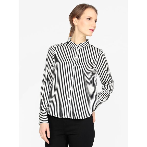 Camasa neagra in dungi VERO MODA Nicky