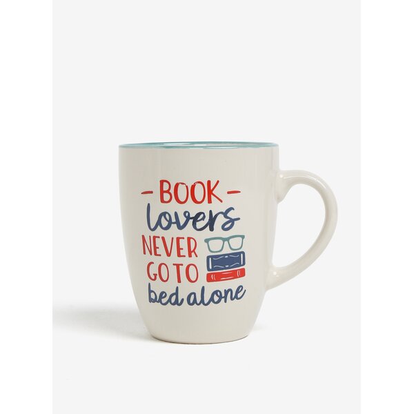 Cana alba cu print - CGB Book lovers