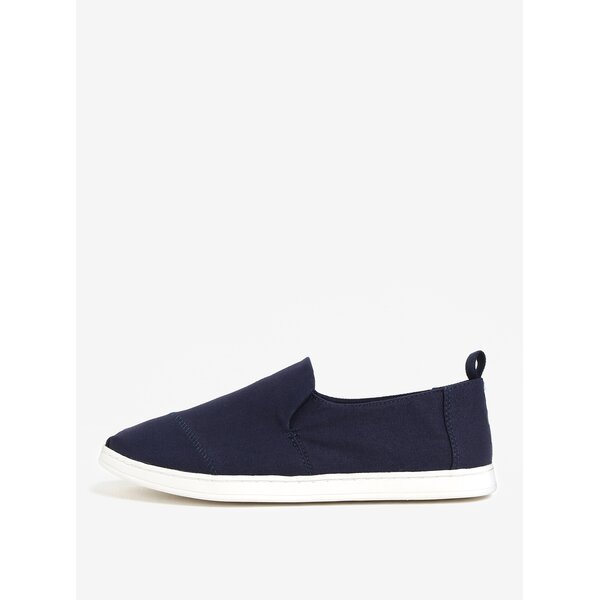 Espadrile bleumarin cu logo si cusaturi decorative pentru barbati - TOMS