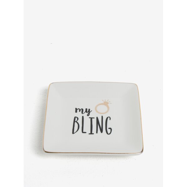 Farfurie alba pentru bijuterii - CGB My Bling