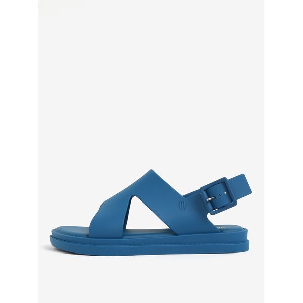 Sandale albastre cu aspect mat Melissa Free