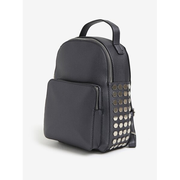Rucsac gri elegant cu detalii metalice MISSGUIDED