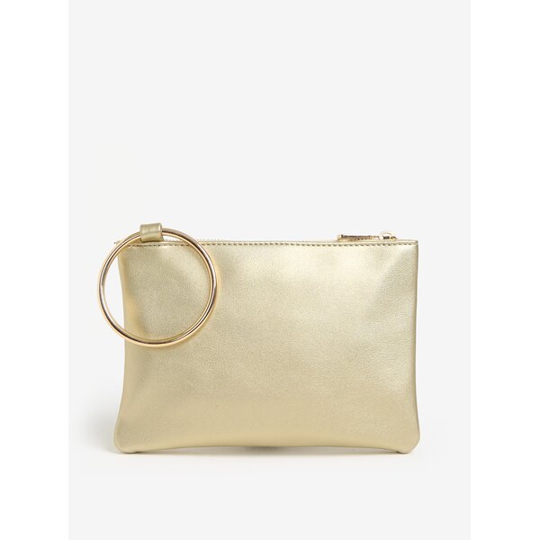 Geanta plic aurie cu bareta rotunda MISSGUIDED