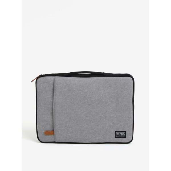 Husa gri melanj impermeabila pentru laptop de 15 - PKG