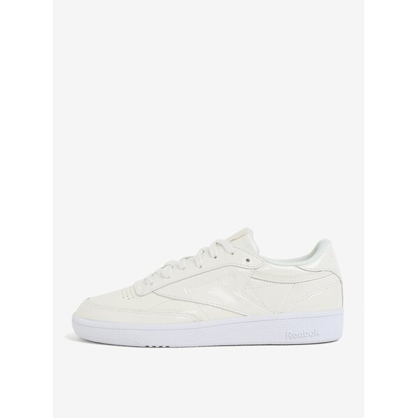 Pantofi sport crem pentru femei Reebok Club C 85