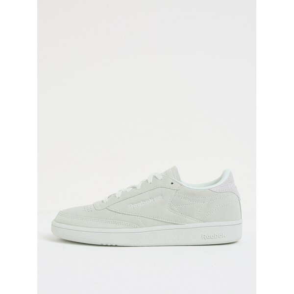 Pantofi sport verde mentol din piele intoarsa pentru femei Reebok Club C 85