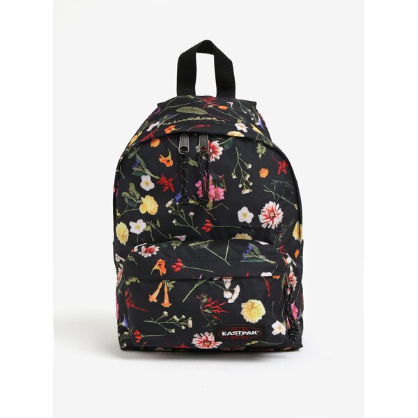 Rucsac mic negru cu imprimeu floral pentru femei - Eastpak Orbit 10 l